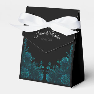 Ballotins Tente de Mariage gothique noir Rose turquoise