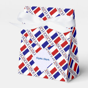 Ballotins Tente de personnalisation bleu drapeau français Fr