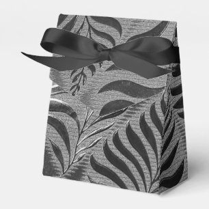 Ballotins Tente Motif Feuille Argent