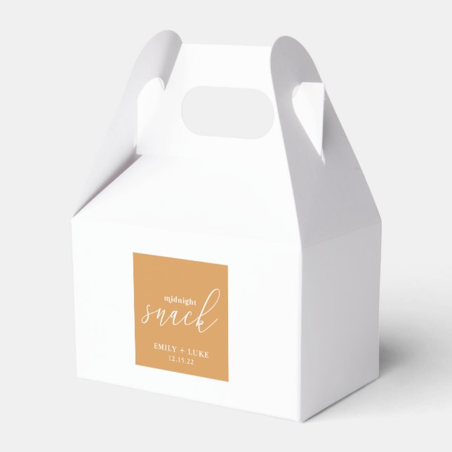 Ballotins Terra Cotta Snack Minuit Mariage Personnalisé Gabl (Verso)