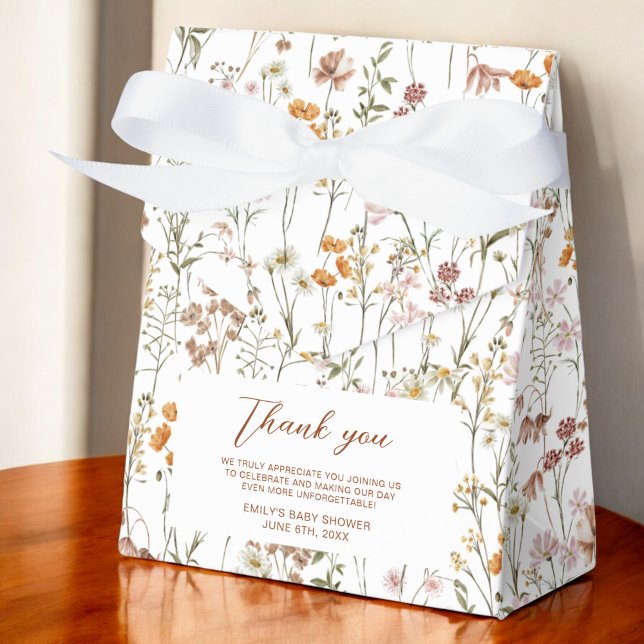 Ballotins Terracotta Fleur sauvage Boho Baby Dans Bloom Gard (Créateur téléchargé)