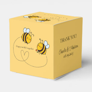 Ballotins Texte personnalisé Abeilles Amour Heureux