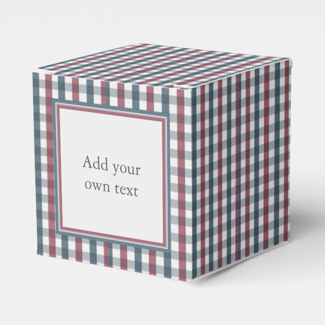 Ballotins Texte personnalisé rouge, blanc et bleu (Verso)