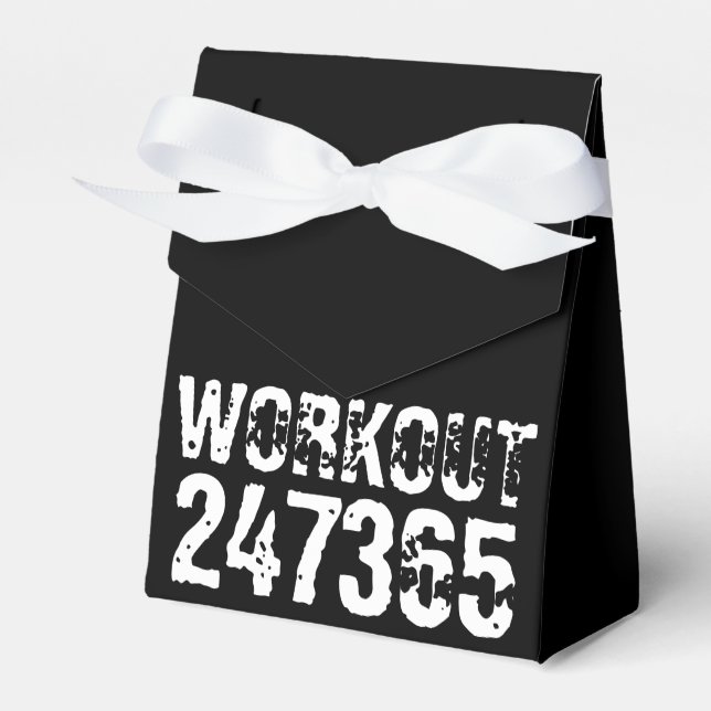 Ballotins Texte usé et rayé Workout 247365 blanc (Verso)
