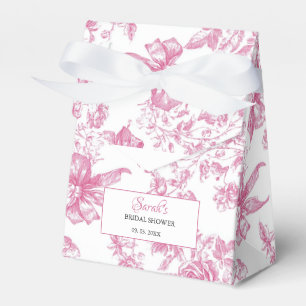 Ballotins Thé de Fleur Sauvage Rose Lancement de Mariage