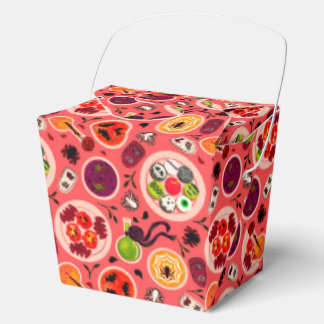 Ballotins Thé d'Halloween Favoriser Box