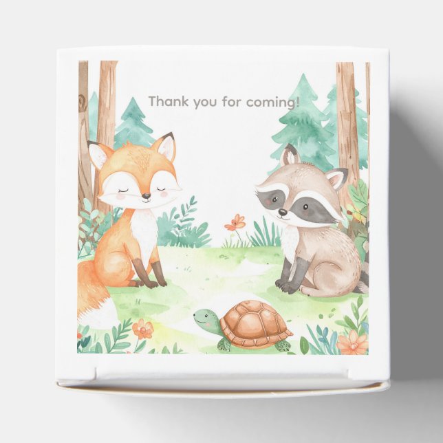 Ballotins Thème de Baby shower en bois mignon (Haut)