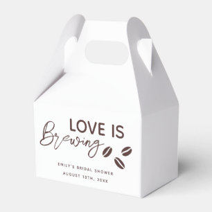 Ballotins Thème de mariage sur le café "L'amour se prépare" 