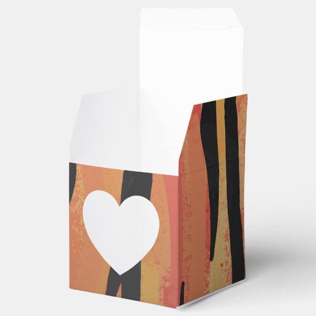 Ballotins Tiger chaud orange et noir (Ouvert)