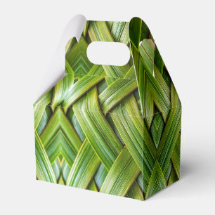 Ballotins Tissu de bambou vert frais