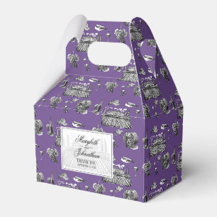 Ballotins Toile & Calligraphie Mariage modifiable