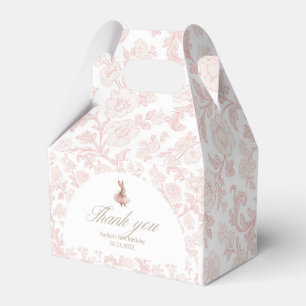 Ballotins Toile florale rose pour l'anniversaire de Some Bun