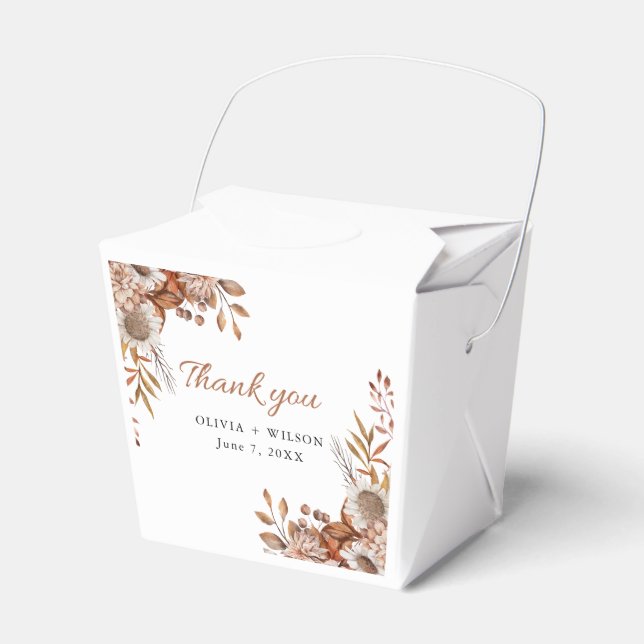 Ballotins Tomber amoureux | Boho Flowers Mariage (Verso)