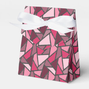 Ballotins Tons de motif en vitrail rose