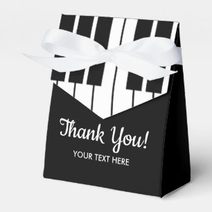 Ballotins Touches de piano noires et blanches clavier merci