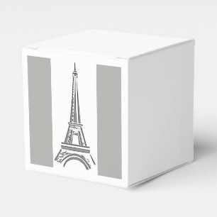 Ballotins Tour Eiffel orienté gris français de Paris