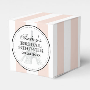 Ballotins Tour Eiffel Vintage Blush Mariage Enterrement de V