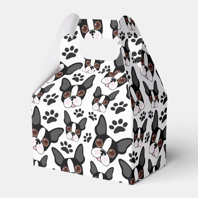 Ballotins Tout American Boston Terrier Pet Puppy Dog (Verso)