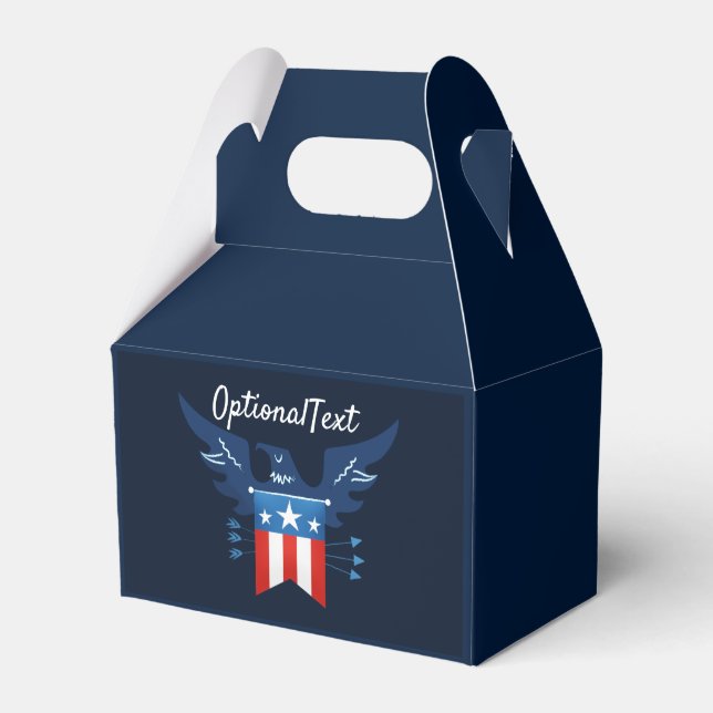 Ballotins Tout American Eagle & Flag Patriotic (Verso)
