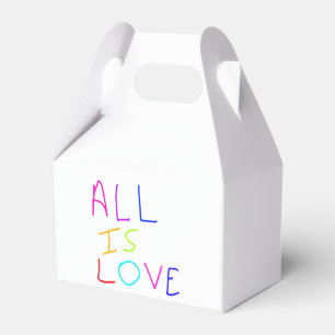 Ballotins Tout est amour arc-en-ciel coloré fierté LGBTQ gay