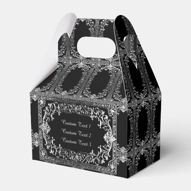 Ballotins Toutes les occasions Argent Frame Gable (Verso)