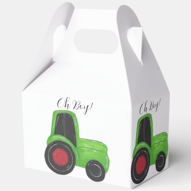 Ballotins Tracteur bébé garçon (Verso)