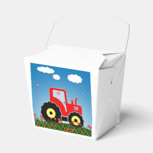 Ballotins Tracteur rouge de jouet