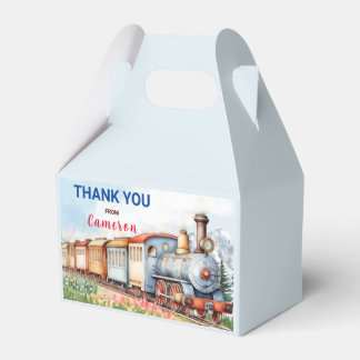 Ballotins Train Gable Box / Ballotin Train Adventure