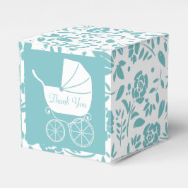 Ballotins Transport vintage Baby shower Cute Blue Boy