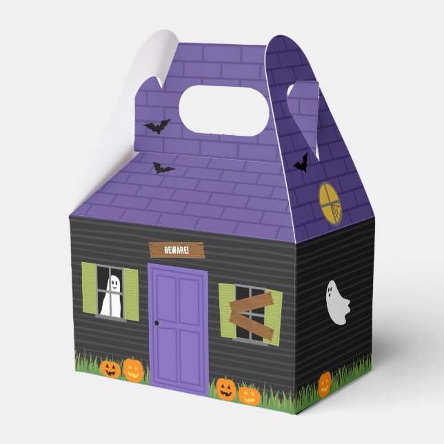 Ballotins Treat Haunted House Halloween (Verso)