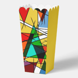 Ballotins Triangle Coloré Géométrique Moderne