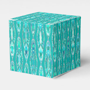 Ballotins Tribal Batik - Turquoise et Aquamarine