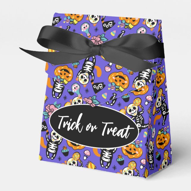 Ballotins Trick d'Halloween ou Ballotin de traitement (Verso)