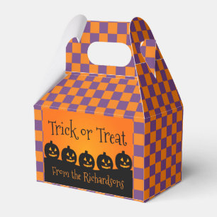 Ballotins Trick ou traitement, Citrouille, Orange & Purple C