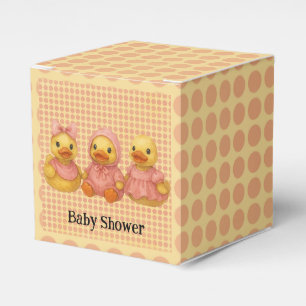 Ballotins Trio De Canard Adorable En Costumes Roses