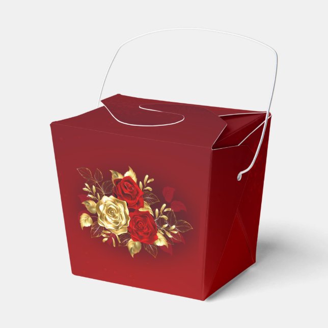 Ballotins Trois Roses de bijoux (Verso)