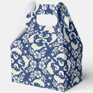 Ballotins Tropical hawaiian print dolphins