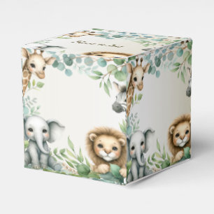 Ballotins Tropical Jungle Safari Animaux Green Feuilles Part
