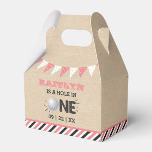 Ballotins Trou en une fille Golf 1er anniversaire Par tee