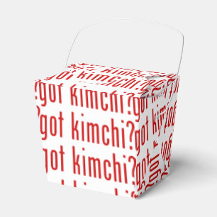 Ballotins tu as du kimchi ?