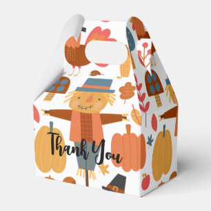 Ballotins Turquie et Scarecrow Thanksgiving Motif