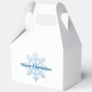 Ballotins Turquoise Bleu Blanc Noël Flocon de neige