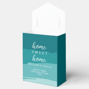 Ballotins Turquoise Moderne Élégant New Home House House Fêt