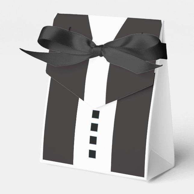 Ballotins Tuxedo Groomsman 🎩 Meilleur Cadeau Homme (Verso)