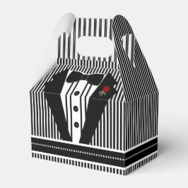 Ballotins Tuxedo Noir mariage Avec Cravate Bow