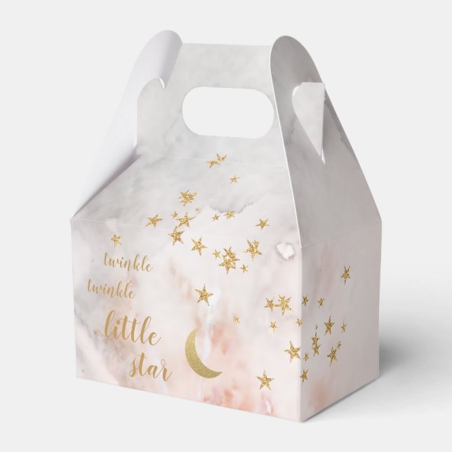 Ballotins Twinkle Little Star Ballotin sur la lune Faveurs (Verso)