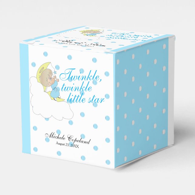 Ballotins Twinkle, Twinkle Little Star - Baby Boy Merci (Verso)