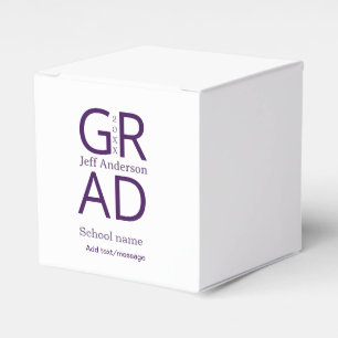 Ballotins Typographie de graduation moderne simple minimale 