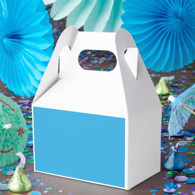 Ballotins un arrière - plan bleu avec un (Fête)
