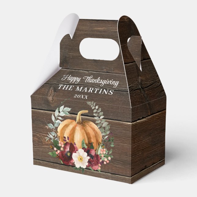 Ballotins Un Citrouille Russe Automne Thanksgiving (Verso)